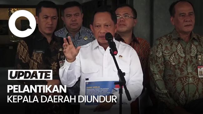 Video Mendagri Ungkap Kepala Daerah Batal Dilantik 6 Februari