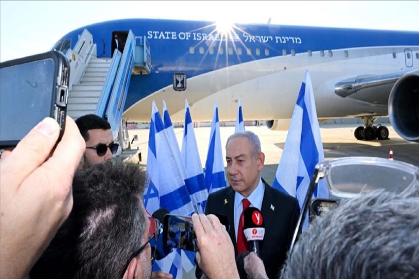 Sedang Diburu 125 Negara ICC, PM Israel Benjamin Netanyahu Terbang ke AS