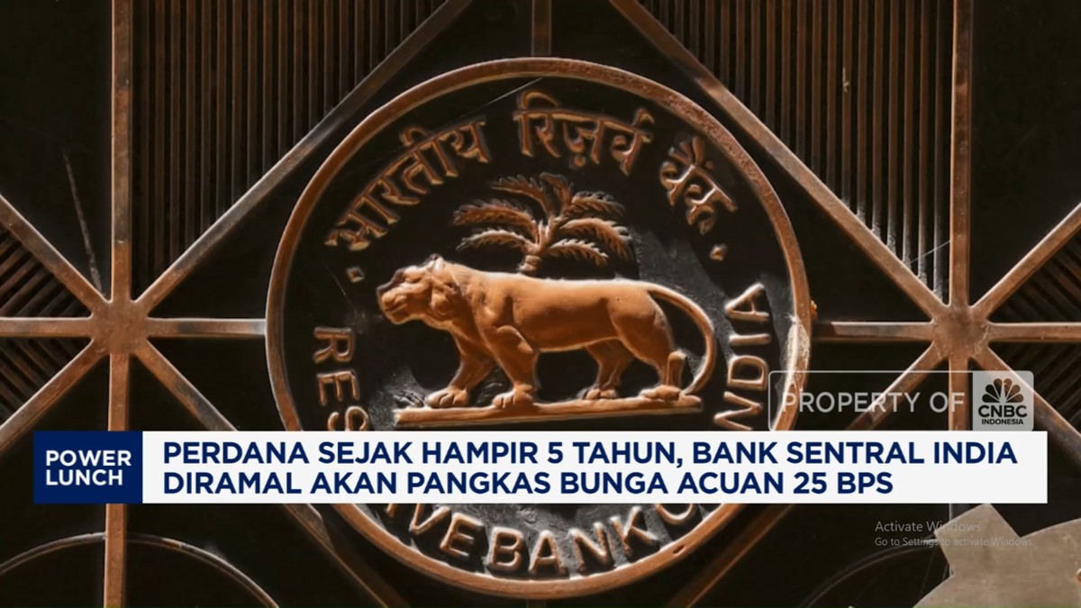 Video: Setelah 5 Tahun, Bank Sentral India Diramal Pangkas Bunga Acuan